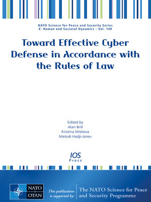 cover image of Toward Effective Cyber Defense in Accordance with the Rules of Law